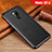 Soft Silicone Gel Leather Snap On Case Cover for Huawei Mate 20 X 5G Black