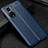 Soft Silicone Gel Leather Snap On Case Cover for Huawei Nova 9 Blue