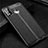 Soft Silicone Gel Leather Snap On Case Cover for Huawei Nova Lite 3 Plus Black