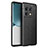 Soft Silicone Gel Leather Snap On Case Cover for OnePlus 10 Pro 5G Black