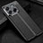 Soft Silicone Gel Leather Snap On Case Cover for OnePlus 10T 5G Black