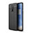 Soft Silicone Gel Leather Snap On Case Cover for OnePlus 8 Black