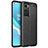 Soft Silicone Gel Leather Snap On Case Cover for OnePlus 9 Pro 5G Black