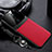 Soft Silicone Gel Leather Snap On Case Cover for Oppo A11 Red