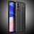 Soft Silicone Gel Leather Snap On Case Cover for Oppo A55 4G Black