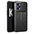 Soft Silicone Gel Leather Snap On Case Cover for Oppo K10 Pro 5G Black