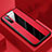 Soft Silicone Gel Leather Snap On Case Cover for Oppo Reno3 Red