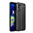 Soft Silicone Gel Leather Snap On Case Cover for Realme Q3t 5G Black