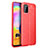 Soft Silicone Gel Leather Snap On Case Cover for Samsung Galaxy A02s