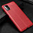 Soft Silicone Gel Leather Snap On Case Cover for Samsung Galaxy M51 Red