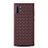 Soft Silicone Gel Leather Snap On Case Cover for Samsung Galaxy Note 10 Plus 5G Brown