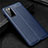 Soft Silicone Gel Leather Snap On Case Cover for Samsung Galaxy S20 FE 2022 5G Blue