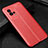 Soft Silicone Gel Leather Snap On Case Cover for Vivo iQOO 8 5G Red