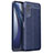 Soft Silicone Gel Leather Snap On Case Cover for Vivo T1x 5G Blue