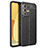 Soft Silicone Gel Leather Snap On Case Cover for Vivo V23 5G Black