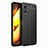 Soft Silicone Gel Leather Snap On Case Cover for Vivo Y30 5G Black