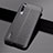 Soft Silicone Gel Leather Snap On Case Cover for Xiaomi CC9e Black