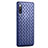 Soft Silicone Gel Leather Snap On Case Cover for Xiaomi Mi 9 Lite Blue