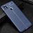 Soft Silicone Gel Leather Snap On Case Cover for Xiaomi POCO C31 Blue