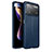 Soft Silicone Gel Leather Snap On Case Cover for Xiaomi Poco X4 Pro 5G Blue