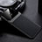 Soft Silicone Gel Leather Snap On Case Cover for Xiaomi Redmi 8A Black