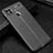 Soft Silicone Gel Leather Snap On Case Cover for Xiaomi Redmi 9 Activ Black