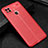 Soft Silicone Gel Leather Snap On Case Cover for Xiaomi Redmi 9 Activ Red