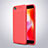 Soft Silicone Gel Leather Snap On Case Cover for Xiaomi Redmi Go Red