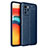 Soft Silicone Gel Leather Snap On Case Cover for Xiaomi Redmi Note 10 Pro 5G Blue