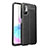 Soft Silicone Gel Leather Snap On Case Cover for Xiaomi Redmi Note 10T 5G Black