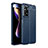 Soft Silicone Gel Leather Snap On Case Cover for Xiaomi Redmi Note 11 Pro 5G Blue