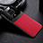 Soft Silicone Gel Leather Snap On Case Cover for Xiaomi Redmi Note 9S Red