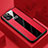 Soft Silicone Gel Leather Snap On Case Cover H01 for Apple iPhone 11 Pro Red