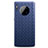 Soft Silicone Gel Leather Snap On Case Cover H01 for Huawei Mate 30 5G Blue