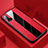 Soft Silicone Gel Leather Snap On Case Cover H01 for Huawei Nova 6 Red