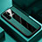 Soft Silicone Gel Leather Snap On Case Cover H01 for Huawei P30 Pro Green