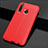 Soft Silicone Gel Leather Snap On Case Cover H02 for Huawei Honor 10i Red