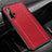 Soft Silicone Gel Leather Snap On Case Cover H02 for Huawei Nova 5T Red