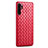 Soft Silicone Gel Leather Snap On Case Cover H02 for Huawei P30 Pro New Edition Red