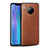 Soft Silicone Gel Leather Snap On Case Cover H03 for Huawei Mate 30 Pro Orange