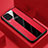 Soft Silicone Gel Leather Snap On Case Cover H03 for Huawei Nova 7i Red