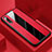 Soft Silicone Gel Leather Snap On Case Cover H04 for Huawei P20 Red