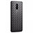 Soft Silicone Gel Leather Snap On Case Cover H04 for Oppo R17 Pro Black