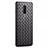Soft Silicone Gel Leather Snap On Case Cover H04 for Oppo RX17 Pro Black
