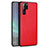 Soft Silicone Gel Leather Snap On Case Cover H05 for Huawei P30 Pro New Edition Red