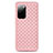 Soft Silicone Gel Leather Snap On Case Cover H05 for Samsung Galaxy S20 Plus Pink