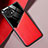 Soft Silicone Gel Leather Snap On Case Cover H05 for Xiaomi Mi 11 Lite 4G Red