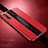 Soft Silicone Gel Leather Snap On Case Cover H06 for Huawei P20 Lite (2019) Red