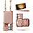 Soft Silicone Gel Leather Snap On Case Cover JM1 for Samsung Galaxy S22 Ultra 5G Rose Gold