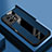 Soft Silicone Gel Leather Snap On Case Cover PB1 for OnePlus Ace 2 5G Blue